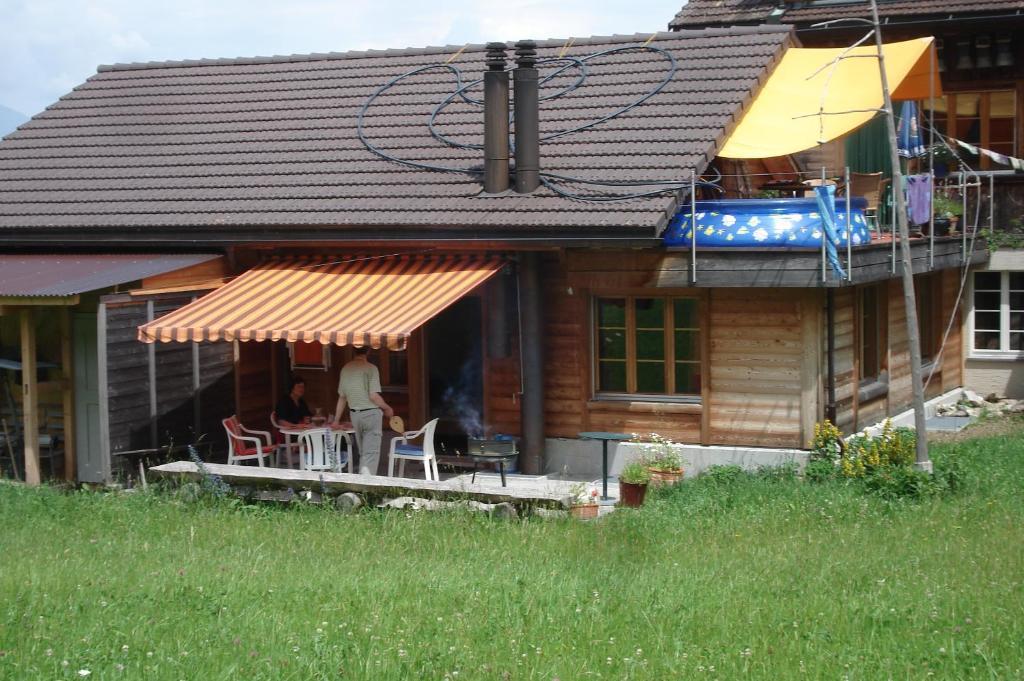 Bergdohle Apartman Adelboden Kültér fotó